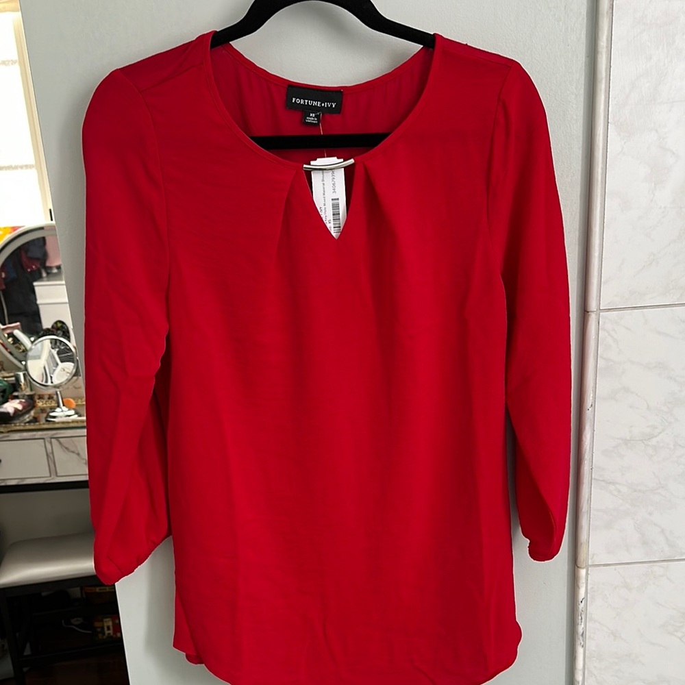 Women's Red Top